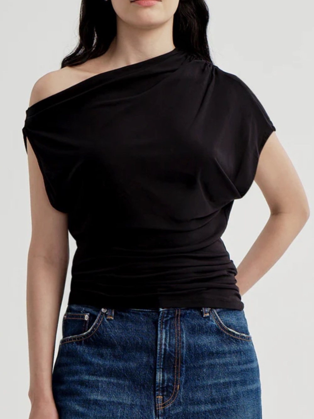 ALC emi one shoulder tee
